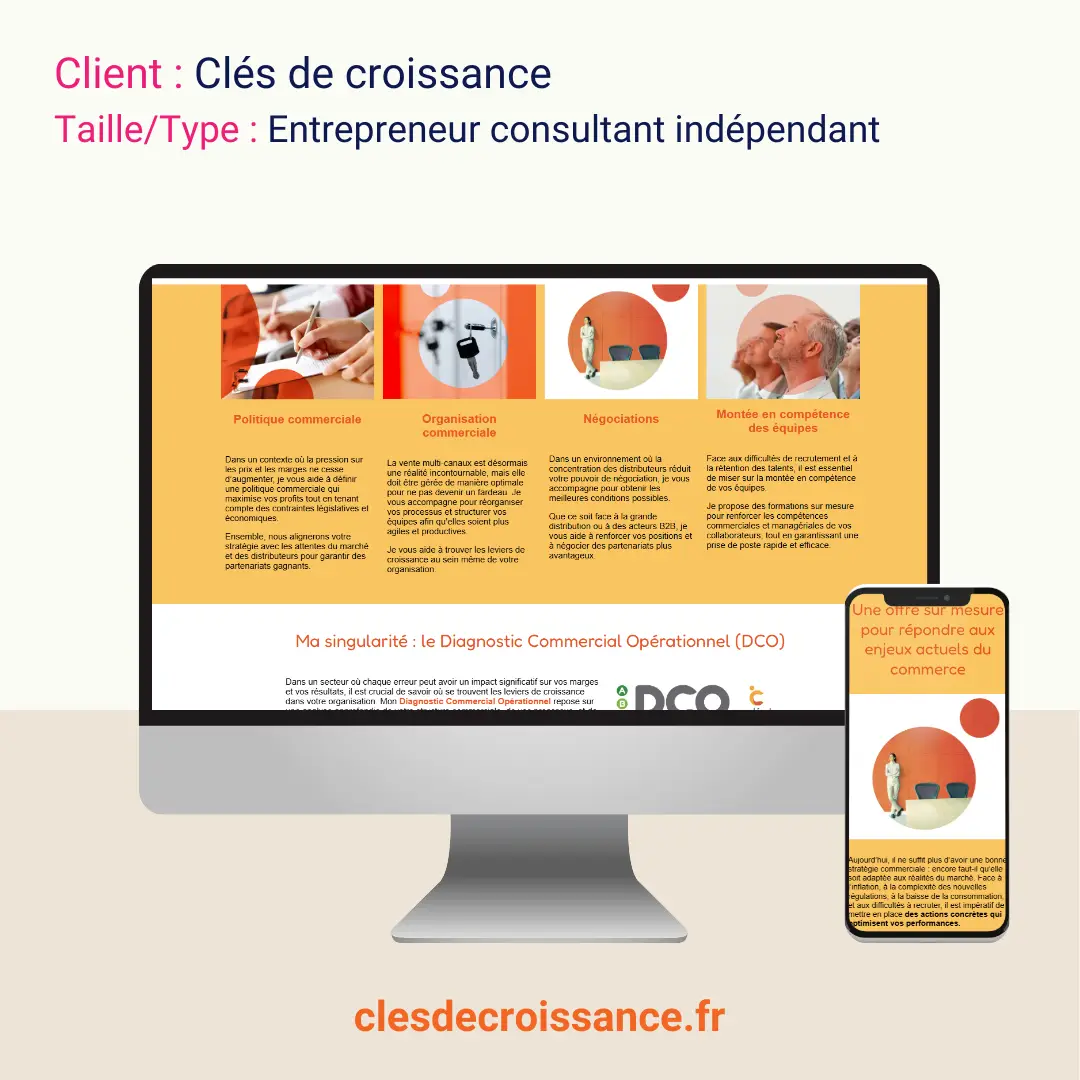 site web clesdecroissance.fr